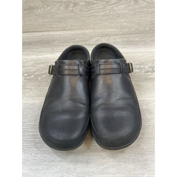 Merrell Encore Kassie Women's Mule Clog Slip-On Leather US 9 Black Comfort Shoes - Picture 2 of 11